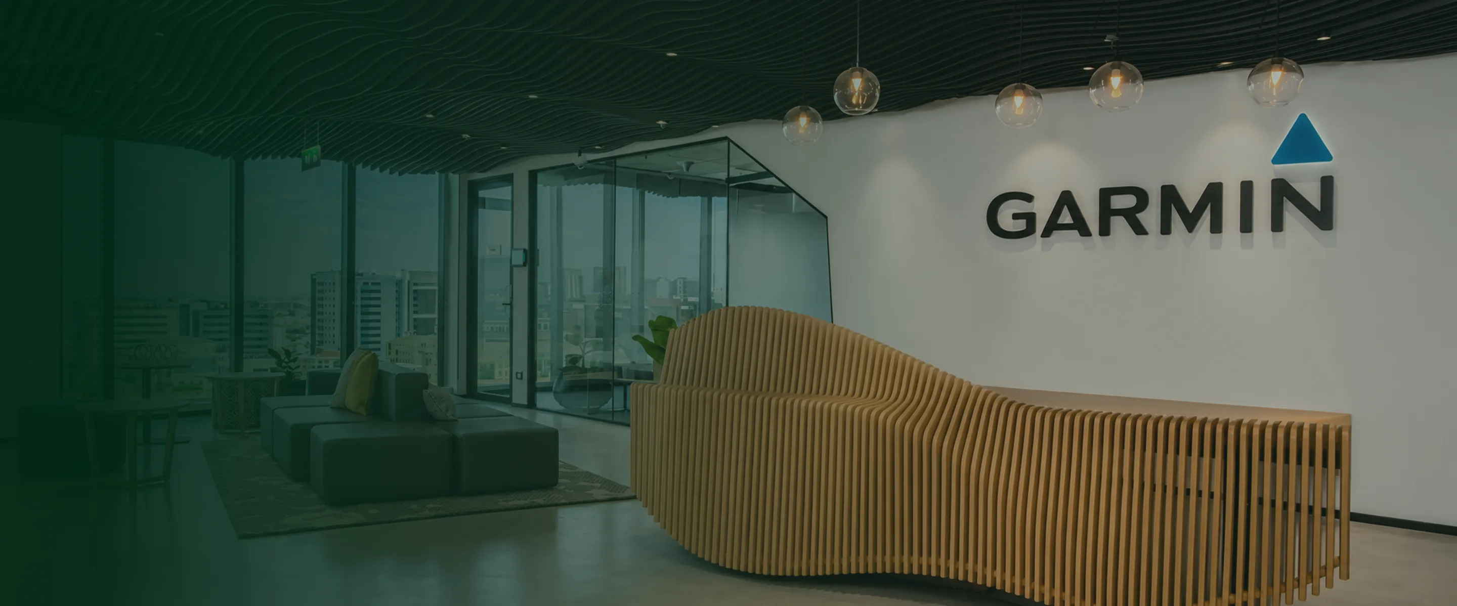 Garmin upgraded training room and townhall AV with maintenance by Office Basics