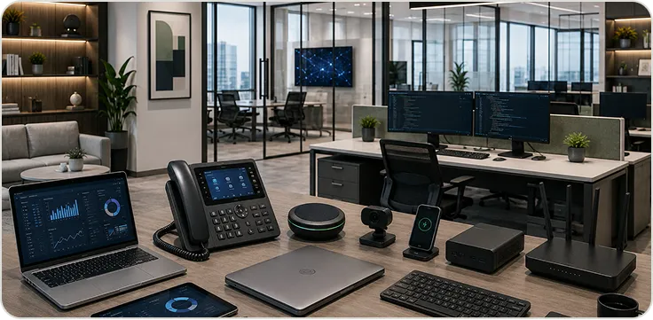Technology + professional services corporate environment