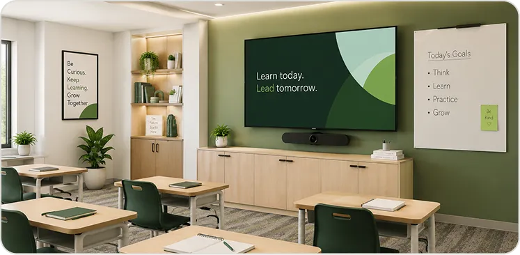 Classrooms AV solution
