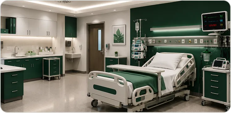 Healthcare Spaces AV solution