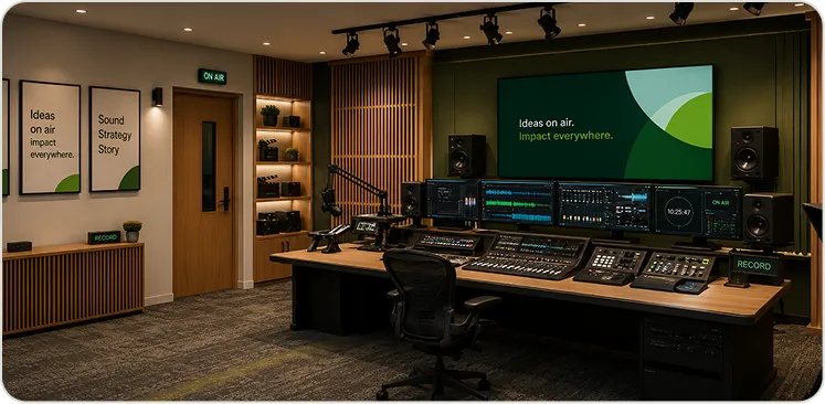 Studios AV solution