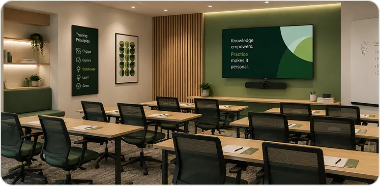 Training Rooms AV solution